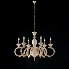 Lampadario in Legno Made in Italy per Arredare L’interno - Firenze Viadurini