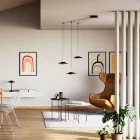 Lampadario in Metallo di Diverse Finiture Made in Italy - Mira Viadurini