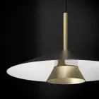 Lampadario in Metallo di Diverse Finiture Made in Italy - Mira Viadurini