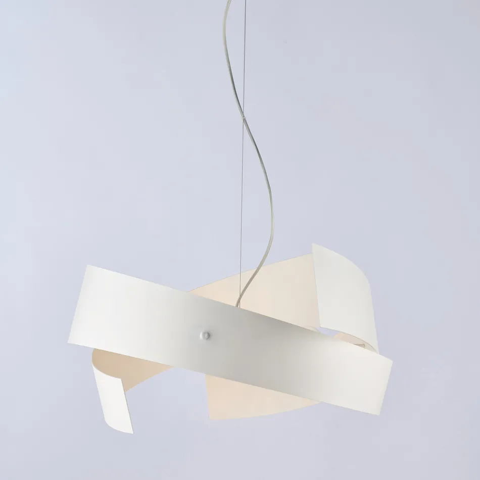 Lampadario in metallo e vetro nero per arredare ambienti moderni – Asteroide Viadurini