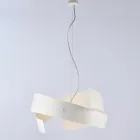 Lampadario in metallo e vetro nero per arredare ambienti moderni – Asteroide Viadurini