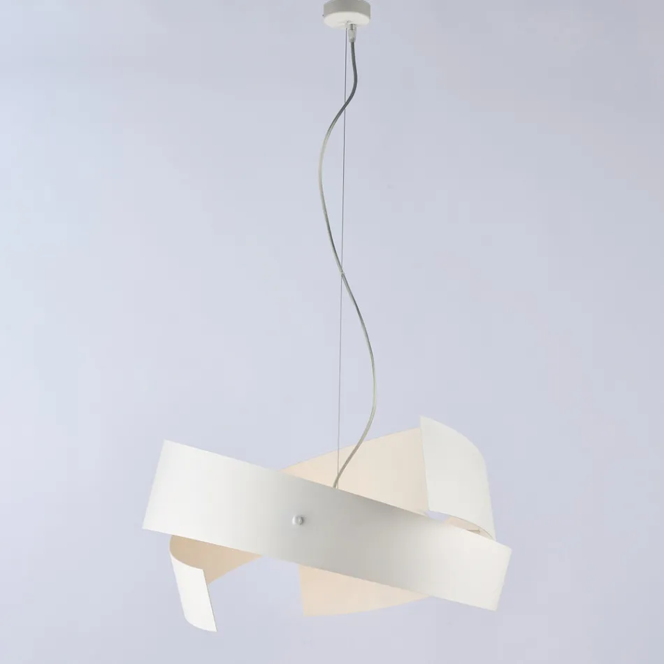 Lampadario in metallo e vetro nero per arredare ambienti moderni – Asteroide Viadurini