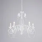 Lampadario in metallo per interni luminosi e accoglienti – Perla Viadurini