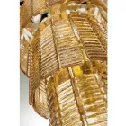 Lampadario Moderno 36 Luci in Vetro Artigianale Lusso Italiano - Valadier Viadurini