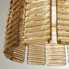 Lampadario Moderno 36 Luci in Vetro Artigianale Lusso Italiano - Valadier Viadurini