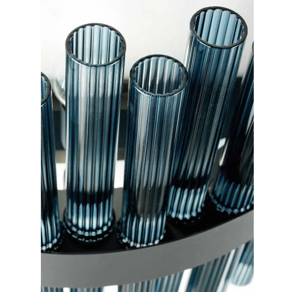 Lampadario Moderno di Lusso in Vetro Soffiato Artigianale Italiano - Maesta Viadurini