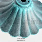 Lampione Alto 230 cm in Acrilico e Alluminio Nero Made in Italy - Trovanero Viadurini