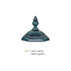 Lampione da Esterno 3 Luci in Alluminio Stile Vintage Made in Italy - Leona Viadurini