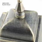 Lampione da Esterno Alto 222 cm in Vetro e Alluminio Pressofuso - Alchimista Viadurini