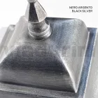 Lampione da Esterno Alto 222 cm in Vetro e Alluminio Pressofuso - Alchimista Viadurini