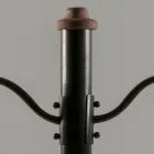 Lampione da Esterno in Alluminio e Galestro Made in Italy - Toscot Spoleto Viadurini