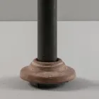 Lampione da Esterno in Alluminio e Galestro Made in Italy - Toscot Spoleto Viadurini