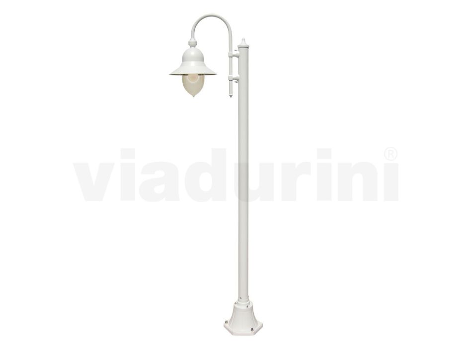 Lampione da Esterno Stile Vintage in Alluminio Made in Italy - Cassandra Viadurini