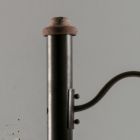 Lampione da Giardino in Alluminio e Galestro Made in Italy - Toscot Spoleto Viadurini