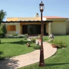 Lampione in Stile Vintage in Alluminio Pressofuso Made in Italy - Leona Viadurini