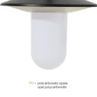 Lampione Vintage da Giardino 2 Luci in Alluminio Made in Italy - Belen Viadurini