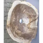 Lavabo a colonna di design in pietra naturale Ley, fatto a mano Viadurini