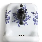 Lavabo a Sospensione in Ceramica a Fantasia Design Moderno 26 cm - Jordan Viadurini