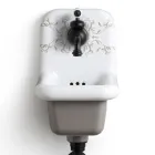 Lavabo a Sospensione in Ceramica a Fantasia Design Moderno 26 cm - Jordan Viadurini
