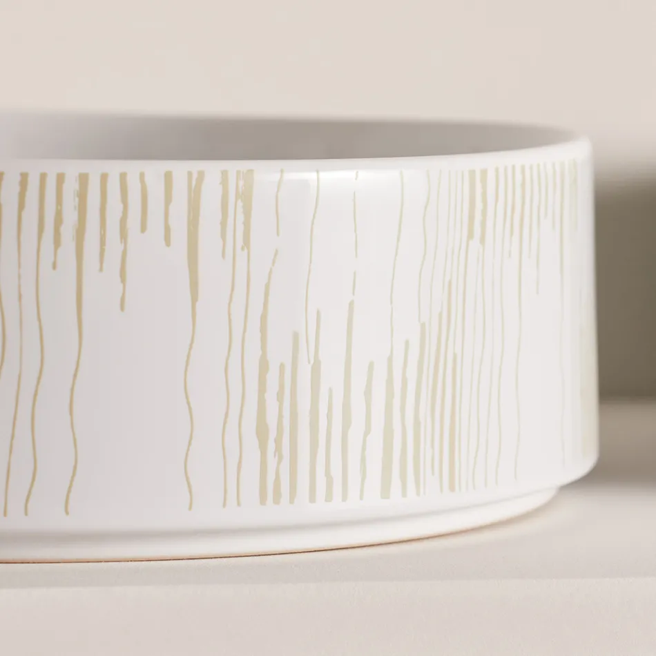 Lavabo d'Appoggio per il Bagno in Grès Porcellanato Made in italy - Busta Viadurini