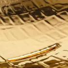 Lavabo da appoggio di design in ceramica gold made in Italy Animals Viadurini