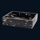 Lavabo da appoggio di design in marmo Ozzy, pezzo unico Viadurini