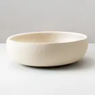 Lavabo da Appoggio in Argilla Raku Chiara o Scura Tornito a Mano - Prisma Viadurini