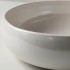 Lavabo da Appoggio in Argilla Raku e Lustro Metallico Craquele’ - Prisma Viadurini