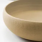 Lavabo da Appoggio in Argilla Refrattaria Scura od Ocra - Prisma Viadurini