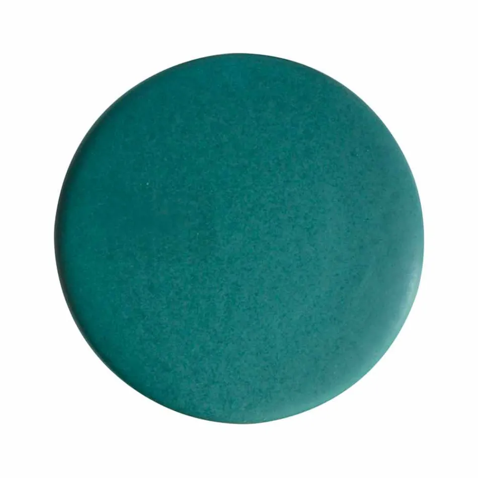 Lavabo da appoggio in ceramica design moderno Star Square 40x40 cm Viadurini