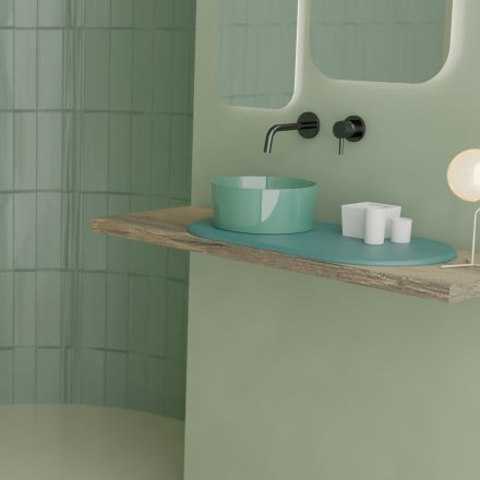 Lavabo da Appoggio in Ceramica di Diverse Finiture Made in Italy - Palline Viadurini