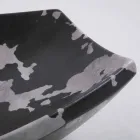 Lavabo da appoggio in ceramica maculato di design made in Italy Laura Viadurini