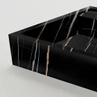 Lavabo da Appoggio in Gres Porcellanato Effetto Marmo Made in Italy - Cervia Viadurini