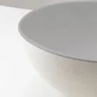 Lavabo da Appoggio in Terra Raku Tornita a Mano Mde in Italy - Magma Viadurini