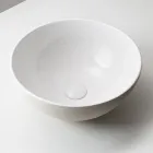 Lavabo da Appoggio in Terra Raku Tornita a Mano Mde in Italy - Magma Viadurini