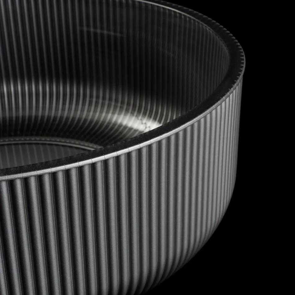 Lavabo da Appoggio in Vetro Veneziano Resinato e Verniciato - Excelsior Viadurini