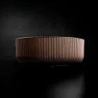 Lavabo da Appoggio in Vetro Veneziano Resinato e Verniciato - Excelsior Viadurini