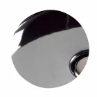 Lavabo da appoggio moderno in ceramica L 60cm fatto in Italia, Gaiola Viadurini