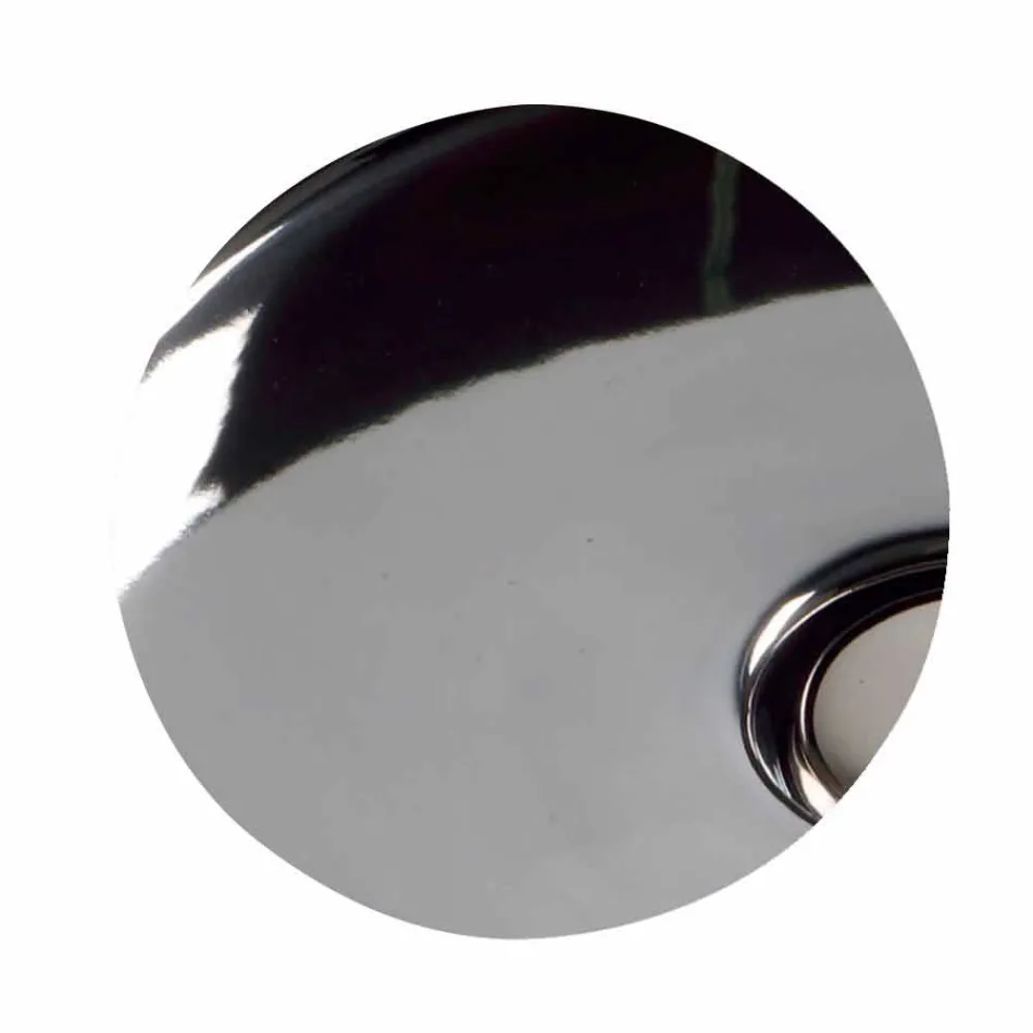 Lavabo da appoggio moderno in ceramica L 60cm fatto in Italia, Gaiola Viadurini