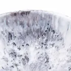 Lavabo da Appoggio Moderno in Resina Marrone e Nero – Dogliola Viadurini