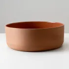 Lavabo da Appoggio Realizzato in Terra Naturale di Diverse Finiture - Balance Viadurini