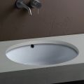 Lavabo da Incasso Sottopiano in Ceramica dal Design Moderno - Papavero