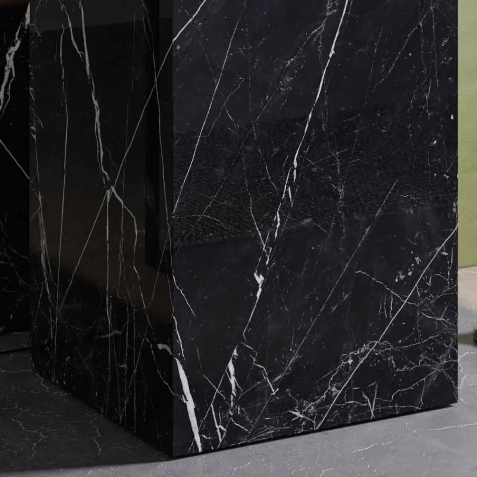 Lavabo da Terra Geometrico Design in Gres Porcellanato 4 Finiture - Calogero Viadurini