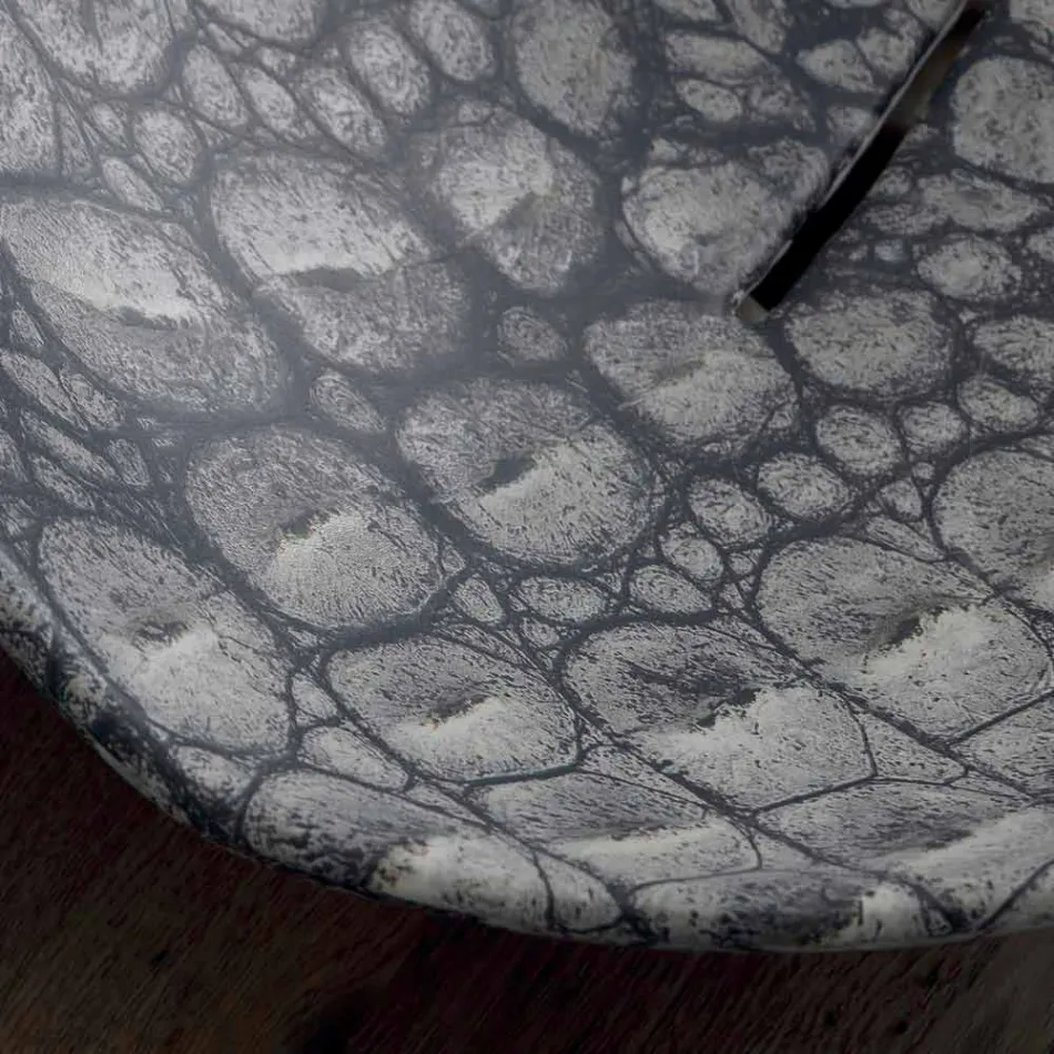 Lavabo di design da appoggio in ceramica cocco fatto in Italia Animals Viadurini