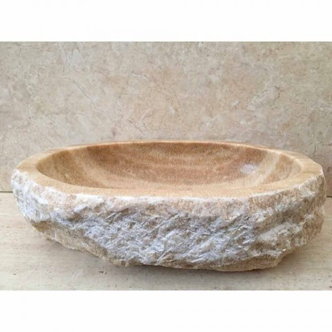 Lavabo da appoggio in pietra design