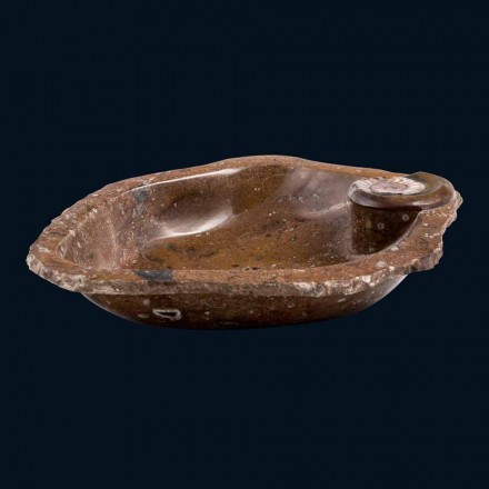 Lavabo di design in marmo da incasso / da appoggio Samir, pezzo unico Viadurini