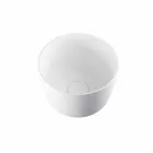 Lavabo freestanding circolare da appoggio prodotto in Italia, Lallio Viadurini