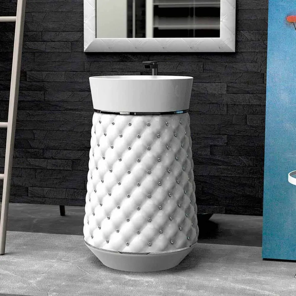 Lavabo freestanding design moderno in Adamantx® Elizabeth  Viadurini