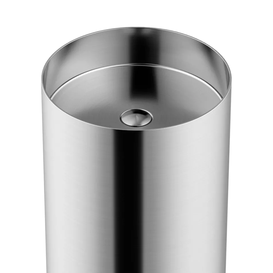 Lavabo Freestanding di Design in Acciaio Inox in Diverse Finiture - Gelsomino  Viadurini