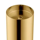 Lavabo Freestanding di Design in Acciaio Inox in Diverse Finiture - Gelsomino  Viadurini